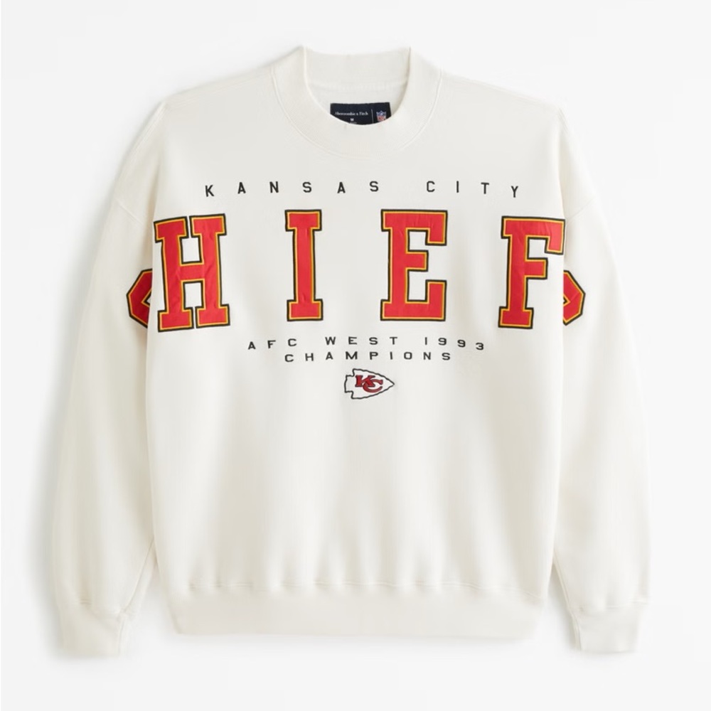 Kansas City Chiefs Graphic Crew Sweatshirt